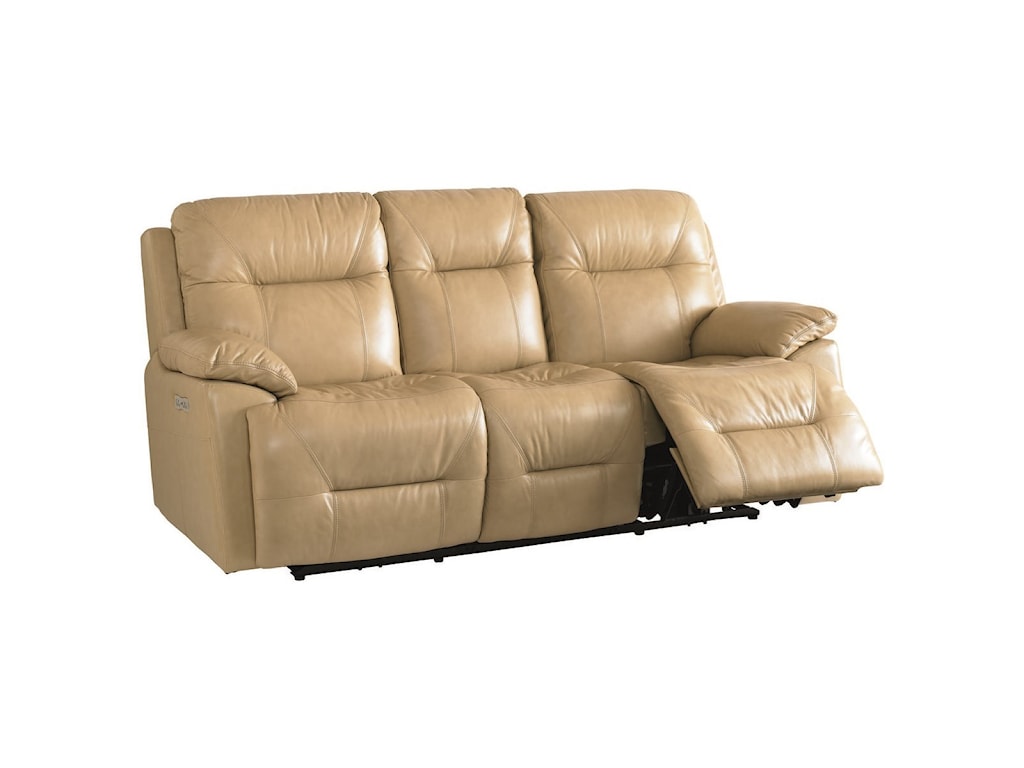 sand color leather sofa